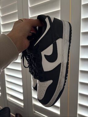 Nike Black and White Low-Top Sneakers